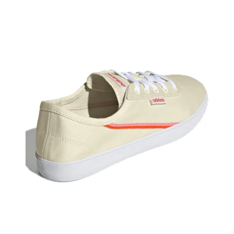Adidas Neo Courtflash X Slip Resistant Low Top Skateboard Shoes Women's Orange Yellow-3
