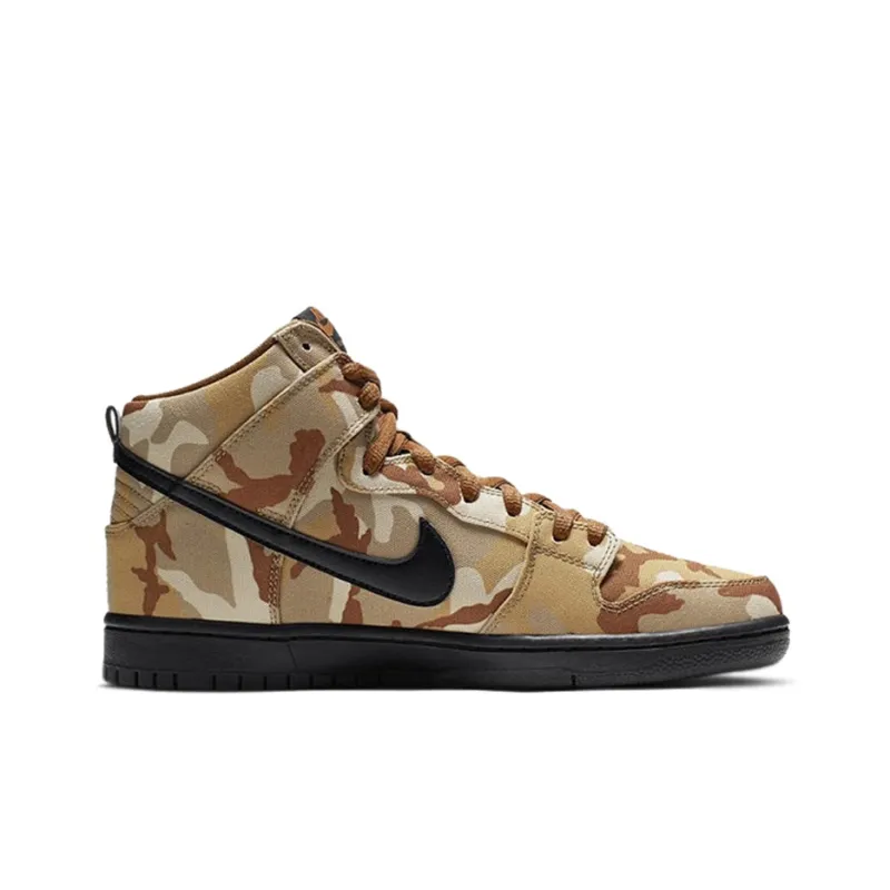 Nike SB Dunk High Pro Brown Camo 2019-1