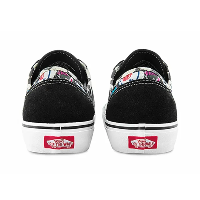 Vans Style 36 Colour Printing Shoes Black MULTI COLOR-3