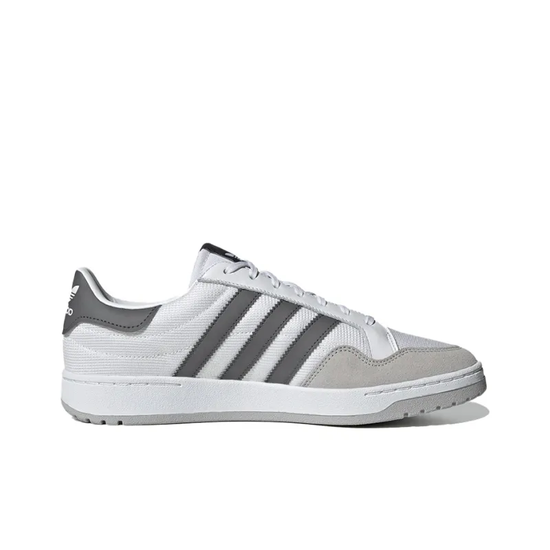 Adidas Originals Team Court Shoes White/Grey-1