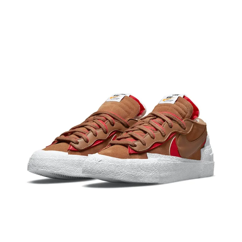 Nike Blazer Low Sacai British Tan-2
