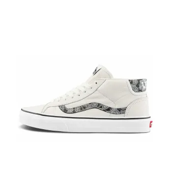 Mid Skool Vans 37 'Sport Paisley White Black'