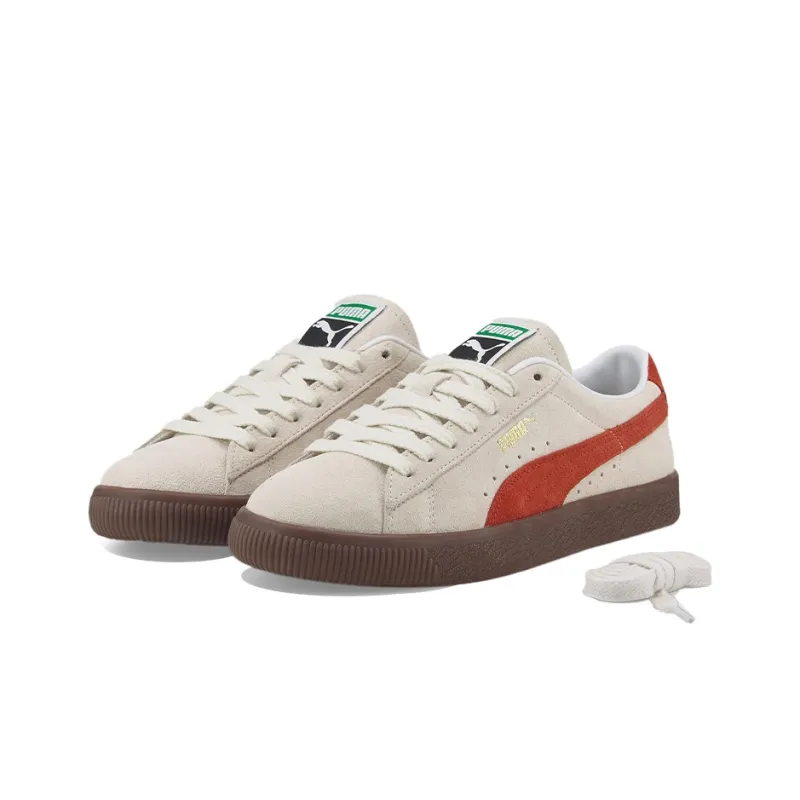 PUMA Suede Vintage Pristine Chili Oil-2