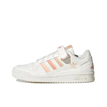 Adidas Forum Low White Light Brown Dark Brown Women's