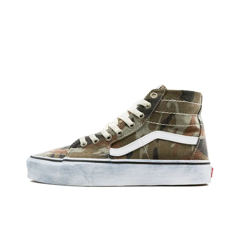 Vans Sk8 HI Tapered 'Washed Camo'-0