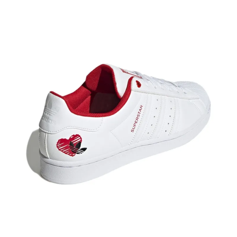 Adidas Originals Superstar 'Valentine's Day White'-3