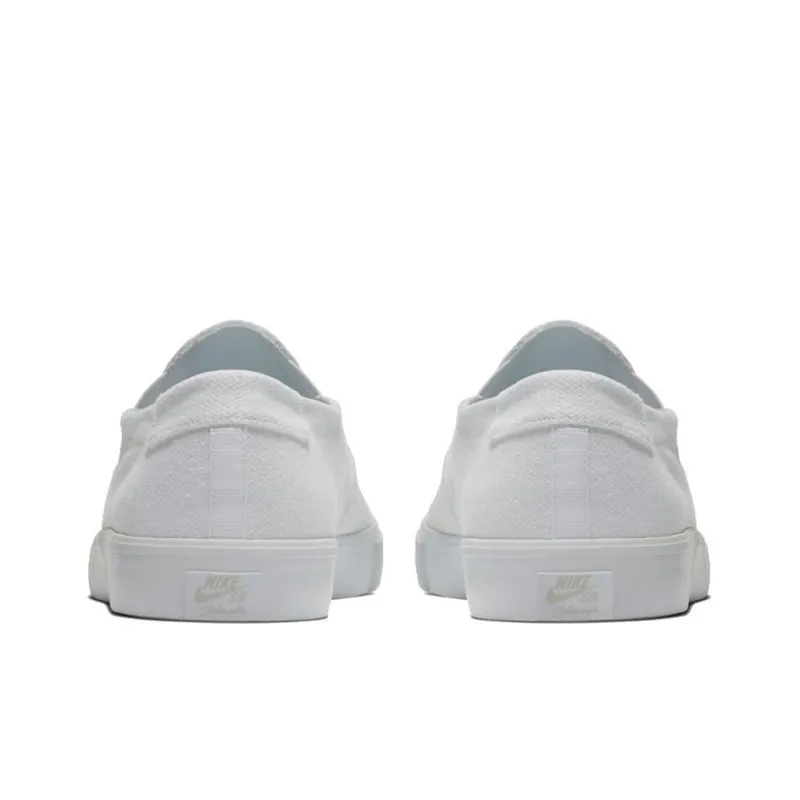 Nike Portmore 2 Solarsoft Slip On Canvas Sb 'White'-4