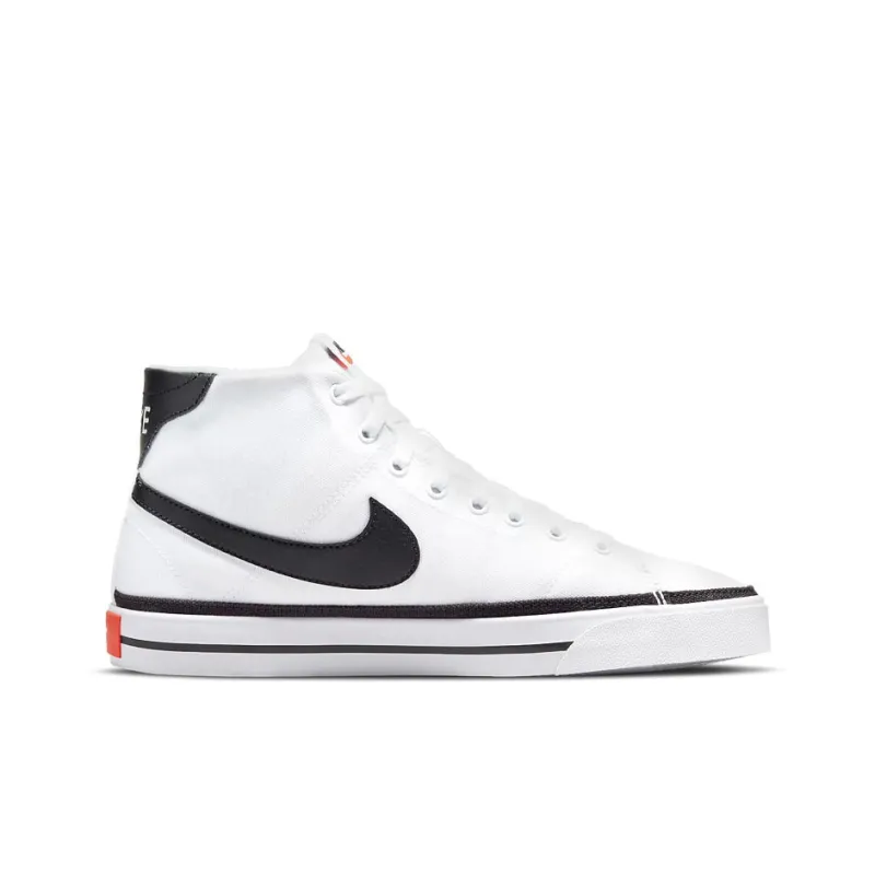Nike Court Legacy Canvas Mid White-1
