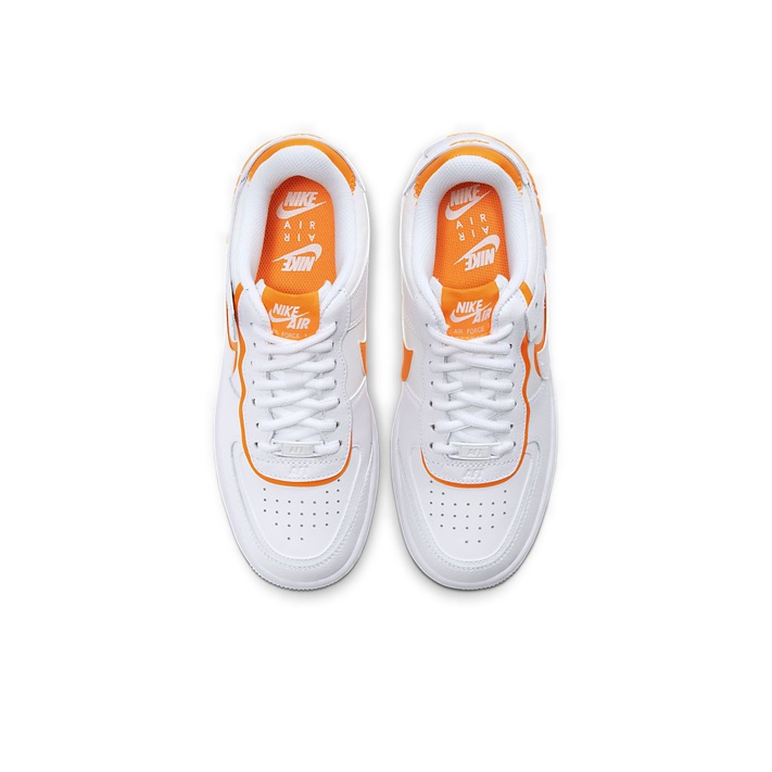 Nike air force 1 shadow white total orange discount