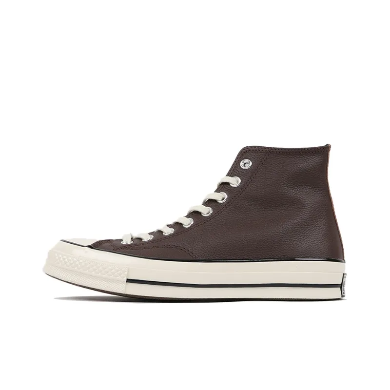 Converse Chuck Taylor All Star 70 Hi Leather Colorblock Dark Root Brown-0