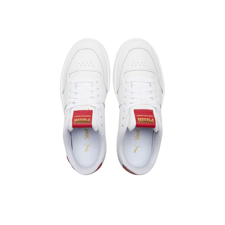 PUMA Ralph Sampson Mc Pop Casual Shoes White/Red-3