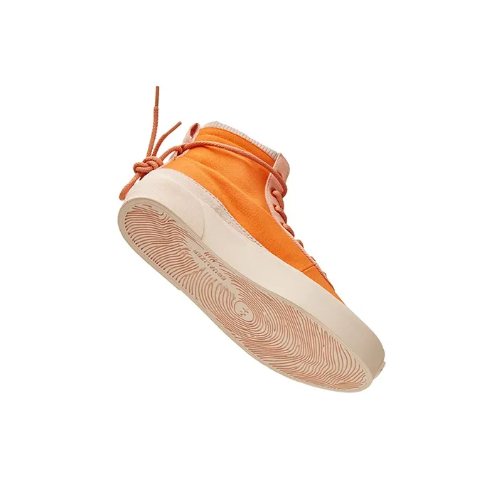 EQLZ EQUALIZER Fault Skateboard Shoes Unisex High Top Alert Orange-1