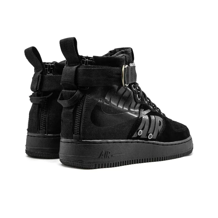 Nike Sf Air Force 1 Mid Black Cool Grey-4