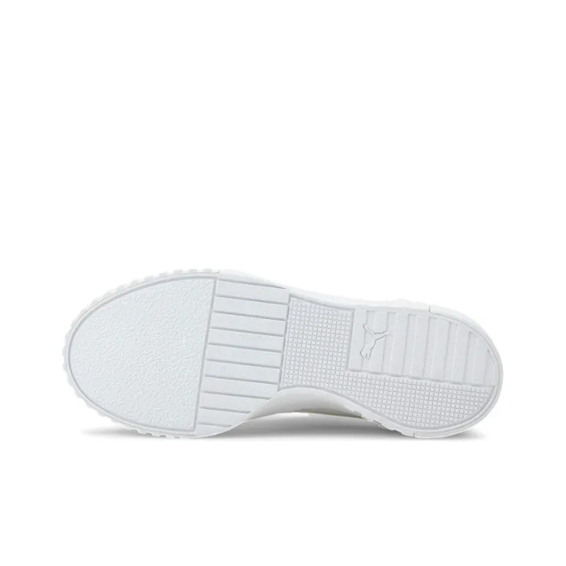 PUMA Cali Statement White/Silver Women's-4