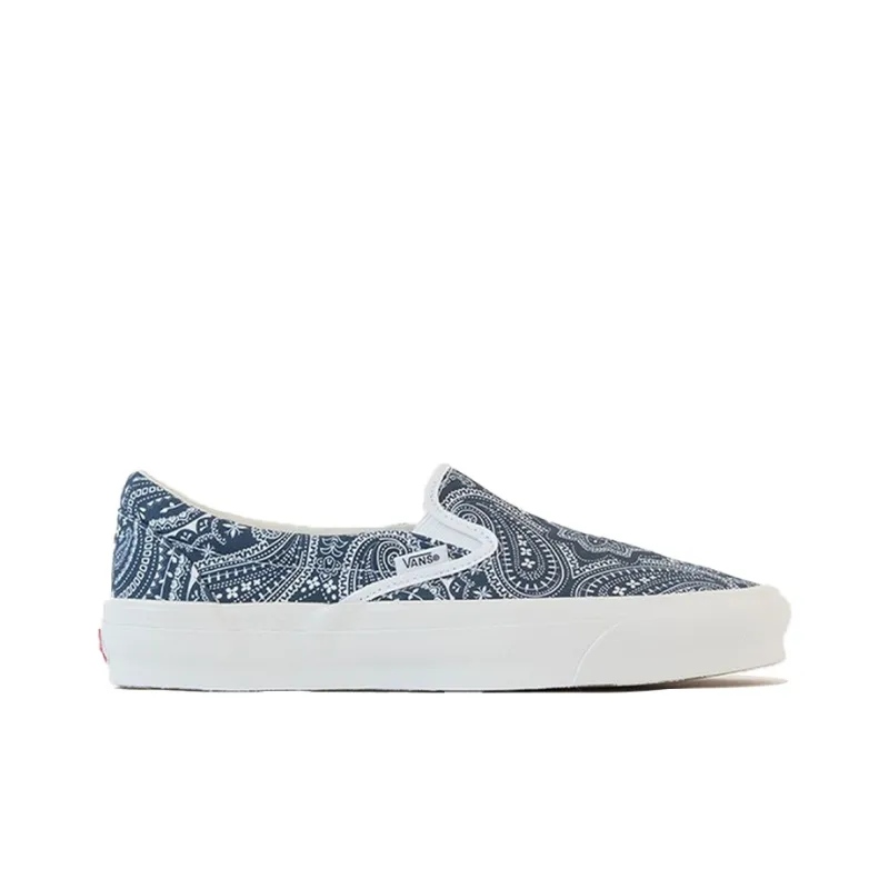 Vans Slip On Kith 10th Anniversary Paisley Gibralter Sea-1