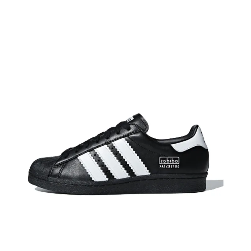 Adidas Superstar 80s Enlarged Stripes Black-0