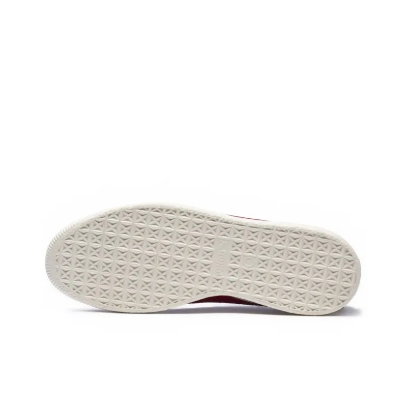 PUMA Clyde 'From The Archive Vaporous Grey Red Dahlia'-4