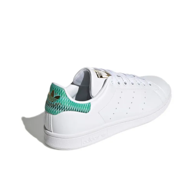 Adidas Women's Stan Smith 'Cloud White Green'-3