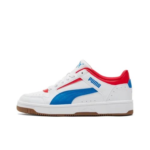 Puma Rebound Joy Low 'White Future Blue High Risk Red'