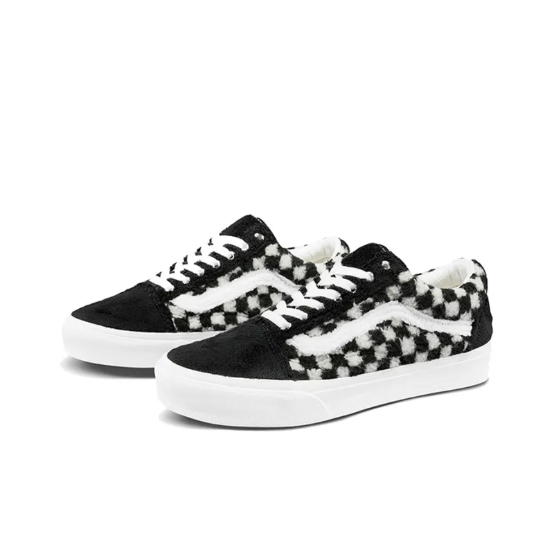Old Skool Vans 'Sherpa Checkerboard Black'-1