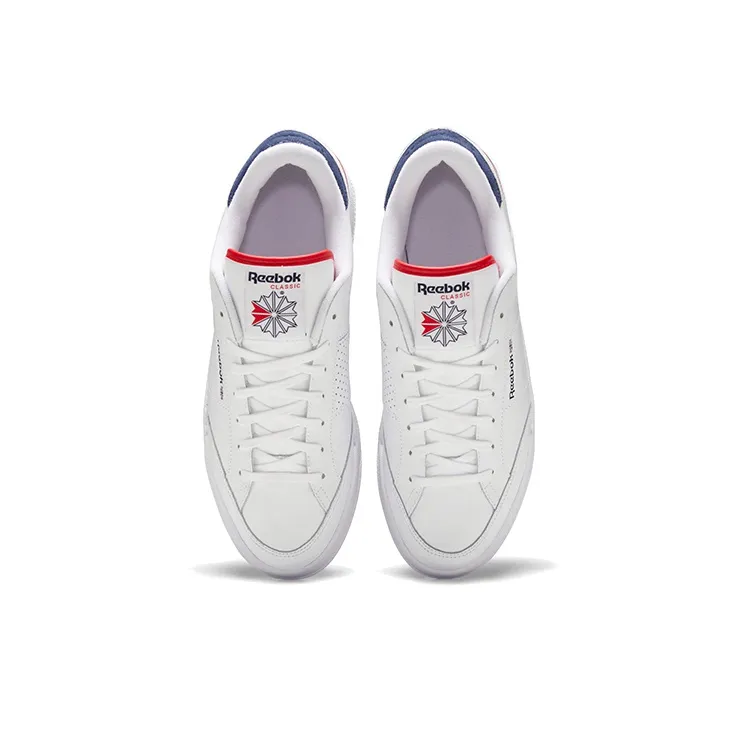 Reebok Ad Court Sneakers White/Blue/Red-4