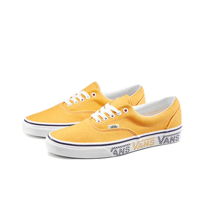 Vans Casual Style Unisex Low Top Sneakers Yellow-2