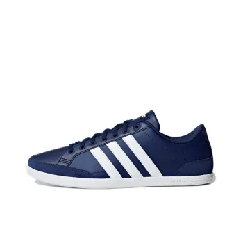 Adidas Neo Caflaire Slip-Resistant Low-Top Skateboard Shoes Men's Blue White