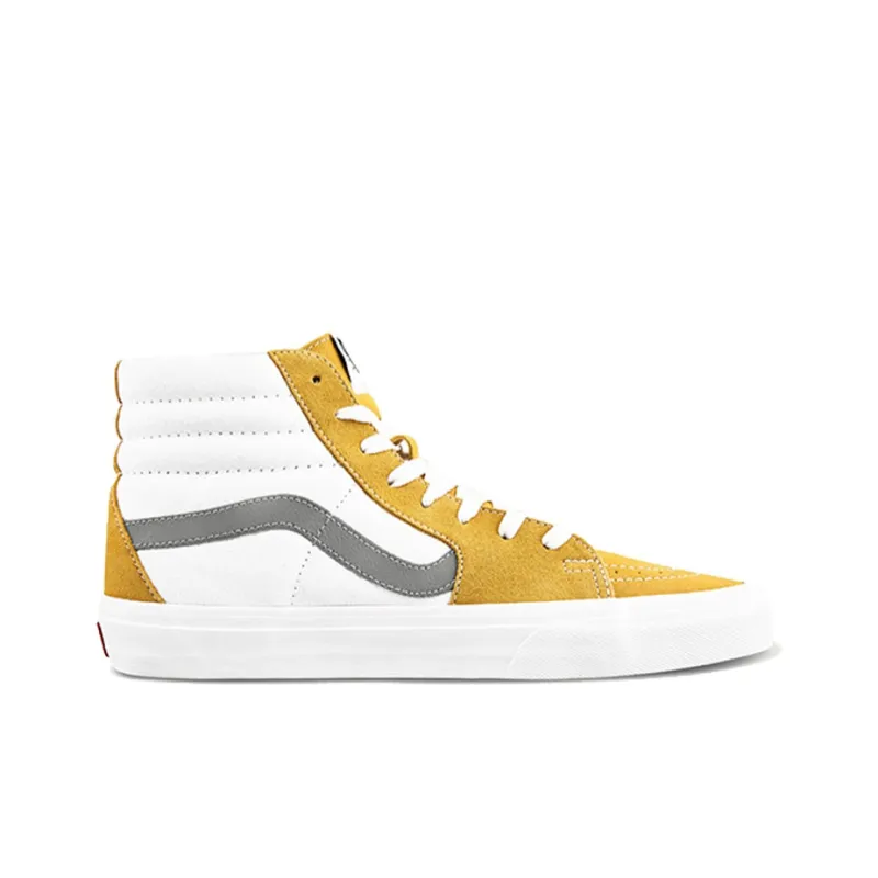 Vans SK8 HI White Yellow Unisex 'White Yellow'-1