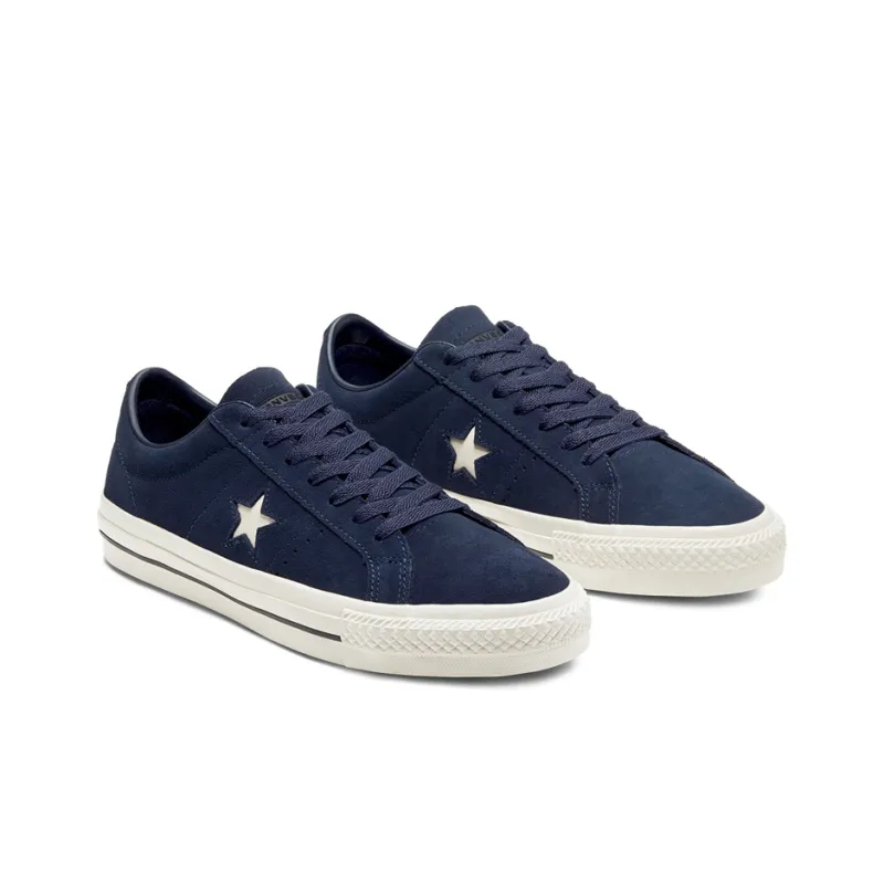 Converse One Star Pro Suede Low Top 'Blue White'-2