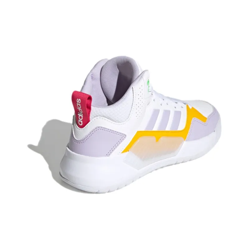Adidas Neo Play9tis 2.0 'White Yellow' Women's-3