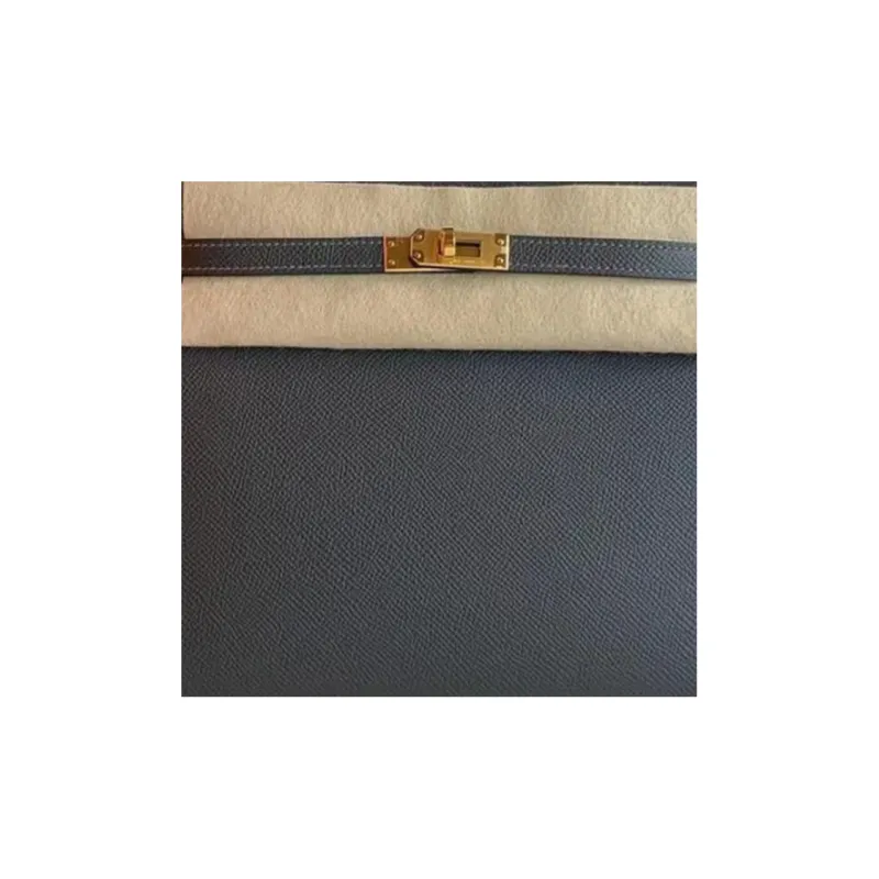HERMES Kelly Epsom Leather Kelly Bag Handbags Women's 88 88Graphite Graphite Gray-1