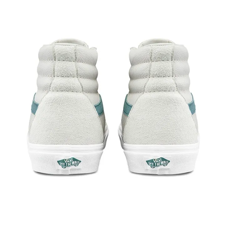 Vans SK8 HI High Top Retro Skate Shoes Unisex Light Grey Light Gray-4