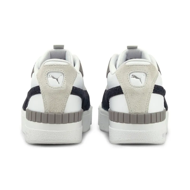 PUMA Cali Series Skateboard Shoes Women's Low-Top White/Black/Gray-3