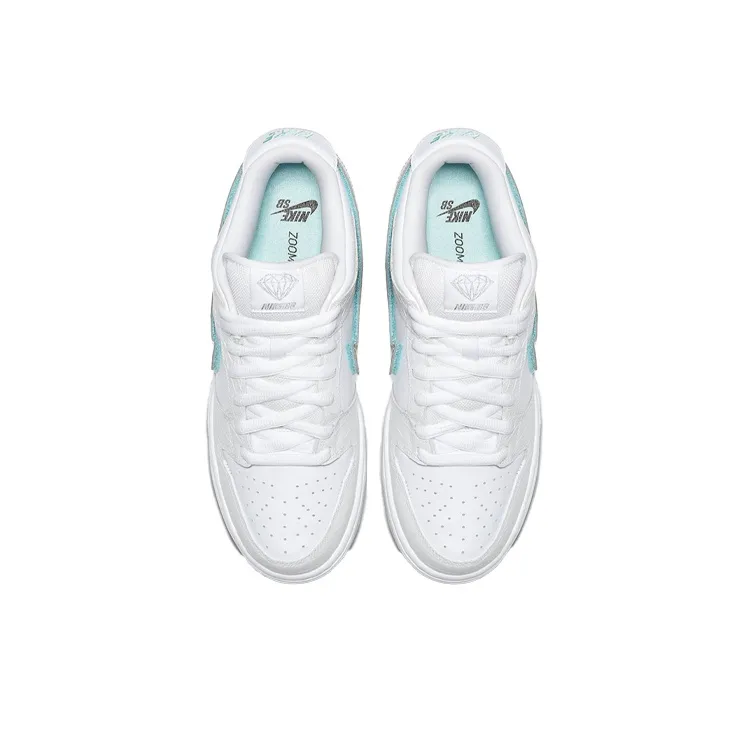 Nike Sb Dunk Low Diamond Supply Co. White Diamond-2
