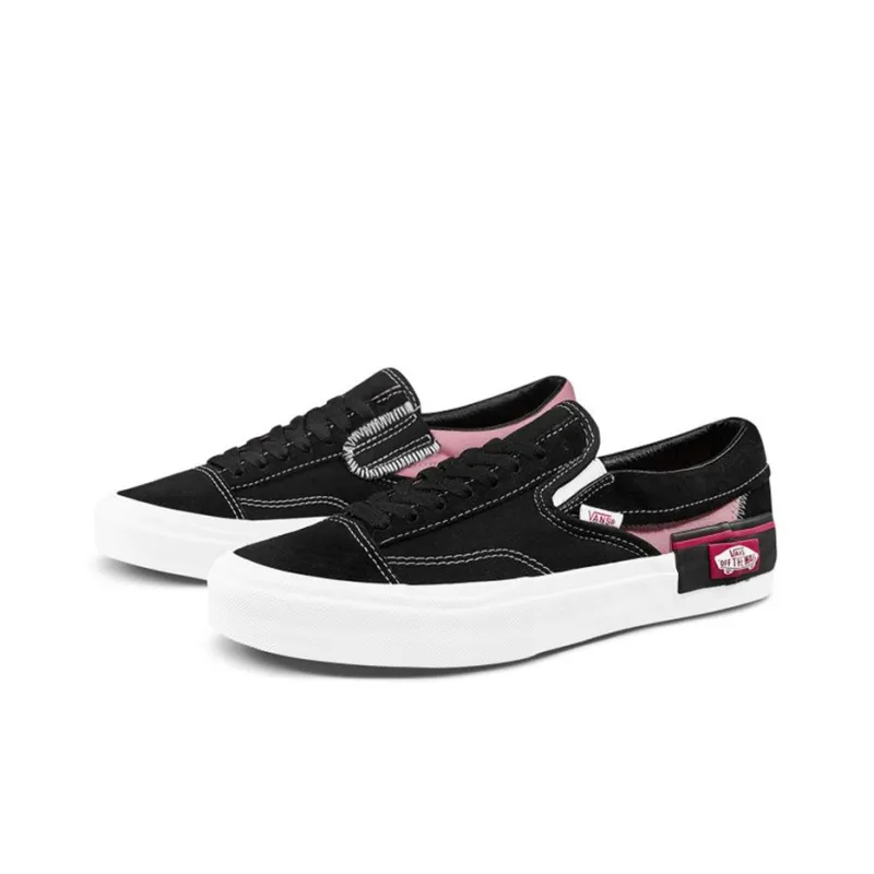 Vans Slip on Cap Black Pink Unisex 'Black Pink'-2
