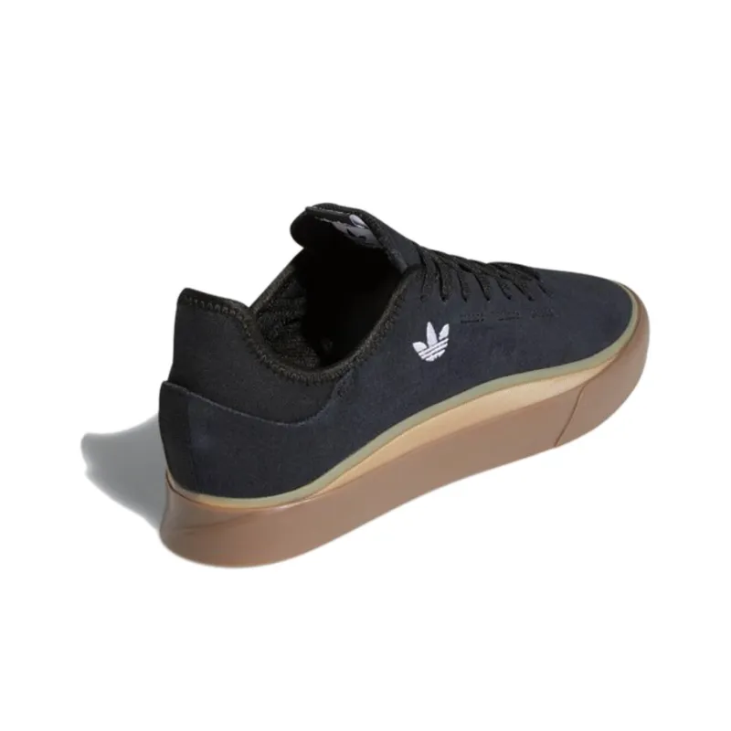 Adidas Originals SABALO Wear-Resistant Low-Top Skateboard Shoes Men's Black White-3