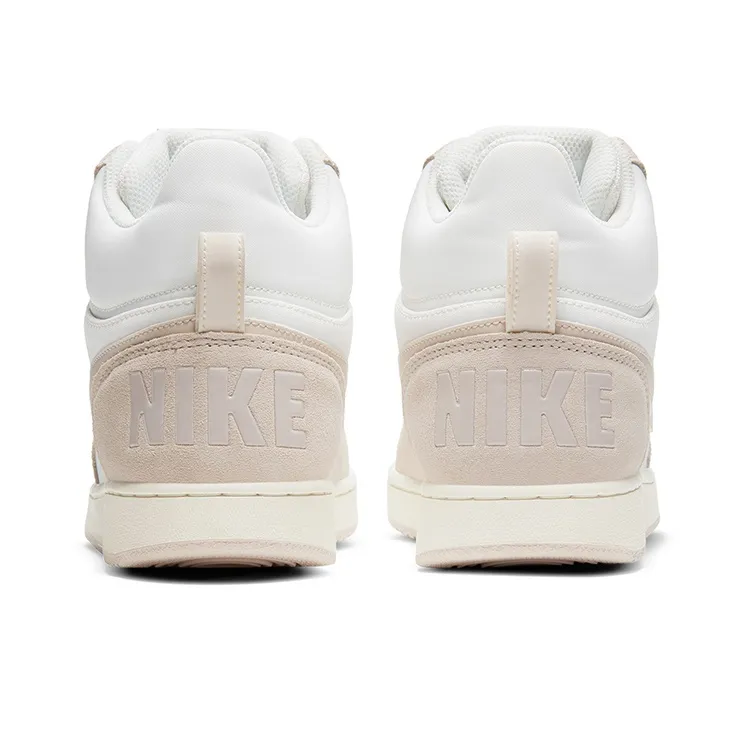 Nike Court Borough Mid Premium Sail Light Orewood Brown Women's-4