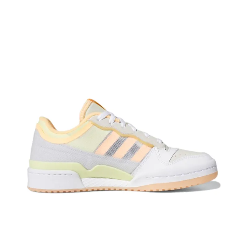 Adidas Forum Low Transparent Yellow Acid Orange Women's-1