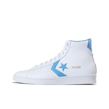 Converse Pro Leather Hi White Coast Blue