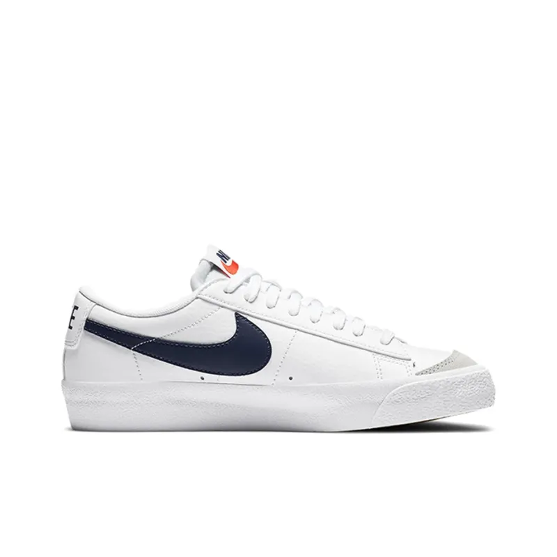 Nike Blazer Low 77 White Midnight Navy GS-1