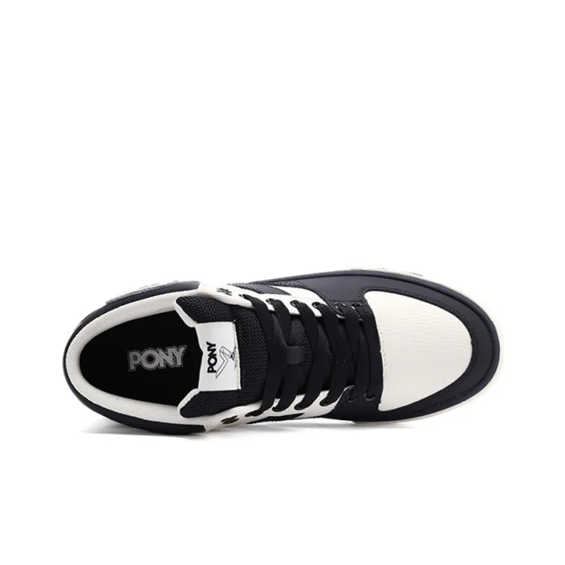 Pony Atop Skateboarding 'White Black'-3