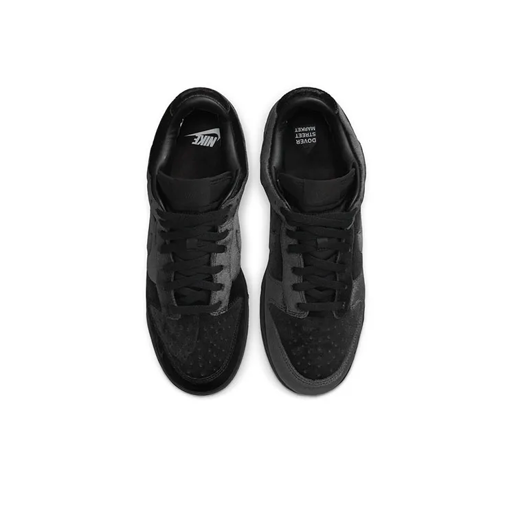 Dover Street Market X Nike Dunk Low Black Velvet-3