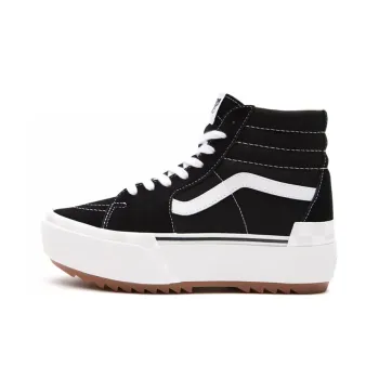 Sk8 Vans Hi Stacked 'Black White' Women's