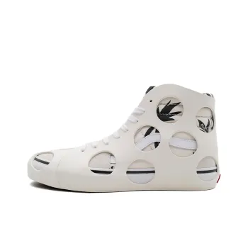 Sk8 Vans Hi Cage Vlt Lx 'Polka Dot Checkered Marshmallow'