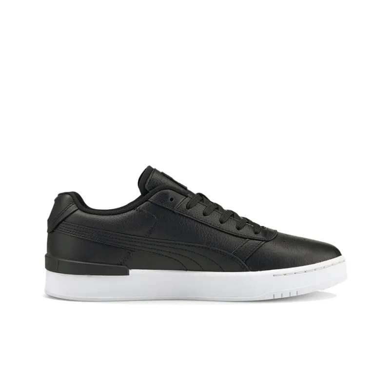 PUMA Clasico Premium Cushioned Wear-Resistant Lightweight Low-Top Skateboard Shoes Women's Black-1