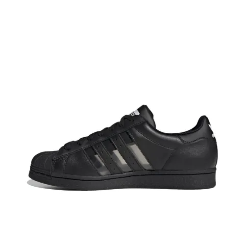 Adidas Superstar Black Transparent