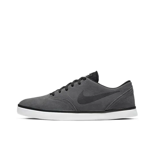 Nike SB Check Skateboard Shoes Men Low-Top Black Gray