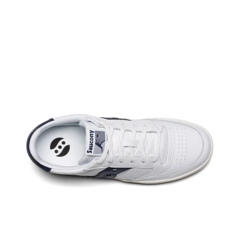 saucony Jazz Court White Navy Gum-3