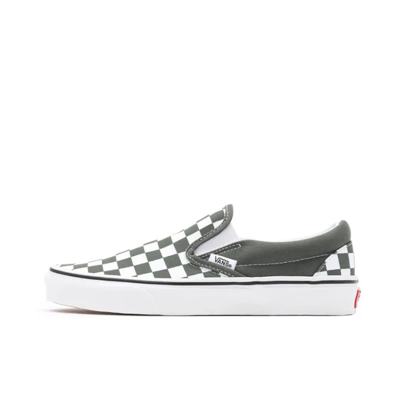 Vans Classic Slip On 'Thyme Checkerboard'-0