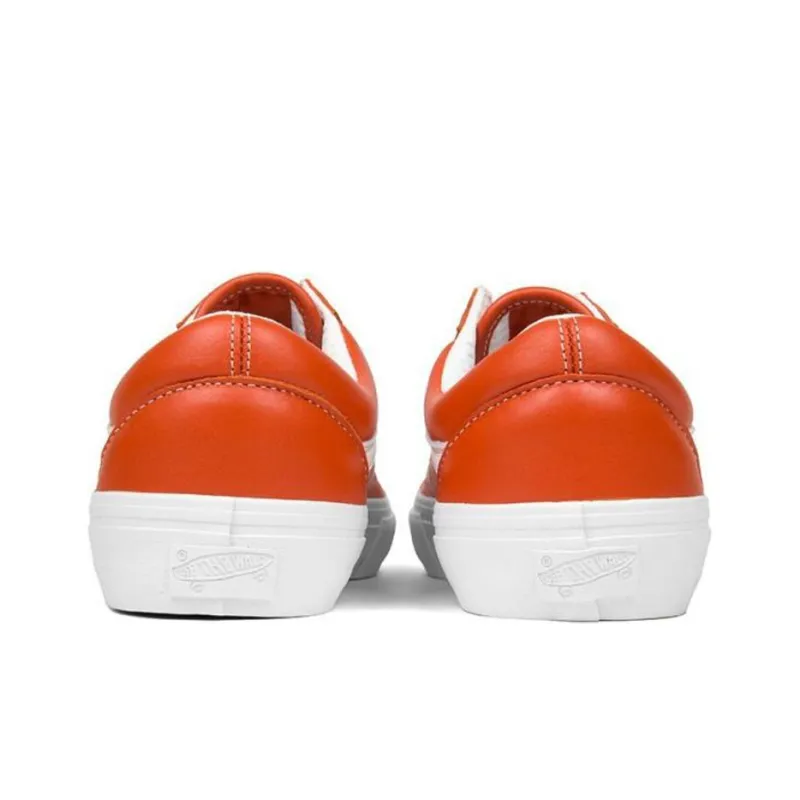 Vans Old Skool Italian Leather Mango-4